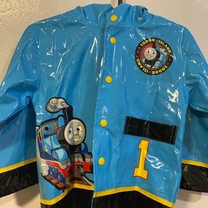 Thomas the train raincoat